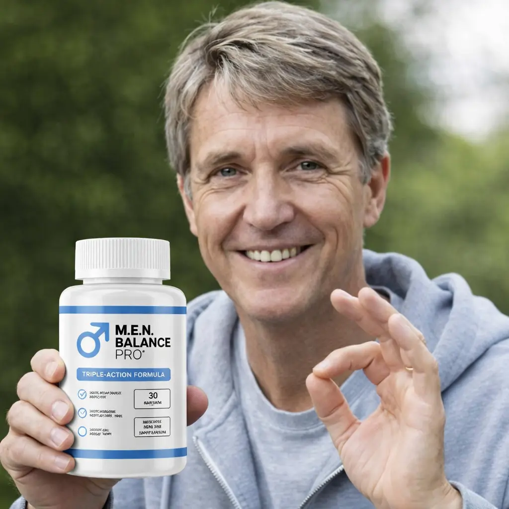 Customer using MEN Balance Pro supplement